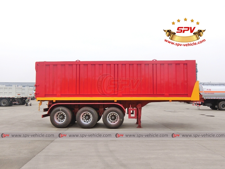 3 alxes Tipping Semi-trailer - RS 3 alxes Tipping Semi-trailer - RS